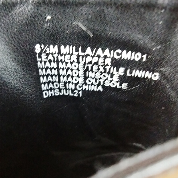 NWOT Andre Assous Milla Genuine Leather Ankle Boots in Black Sz. 8.5 - Picture 14 of 15